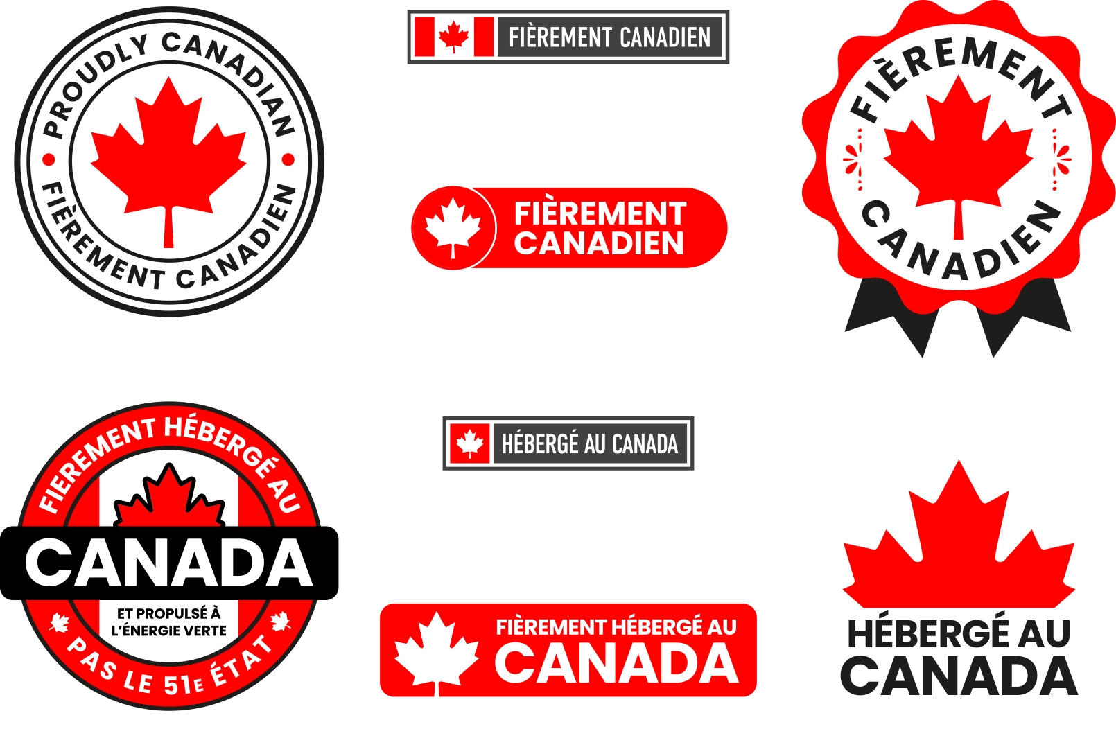 Badges canadiens