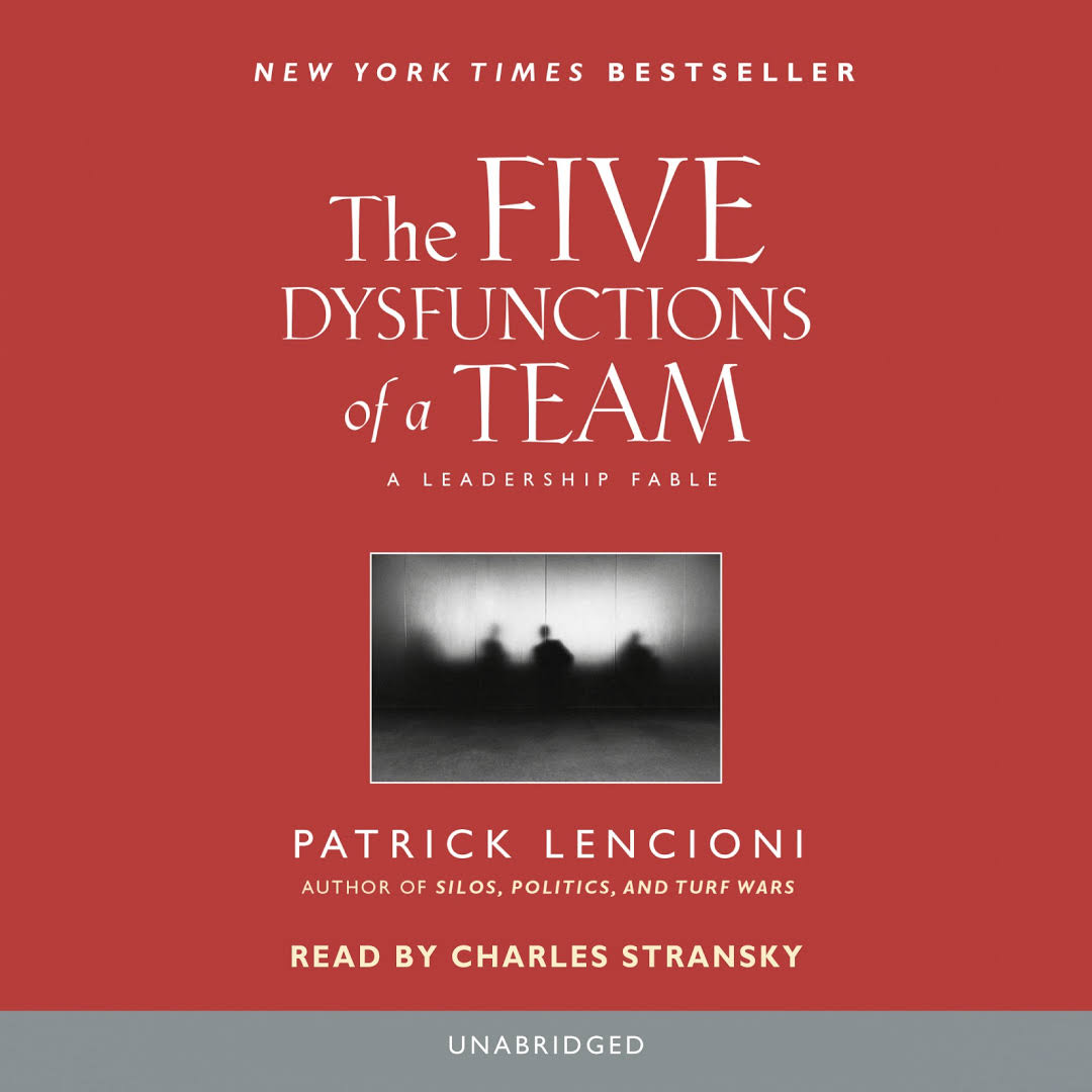 Five Dysfunctions of a Team book