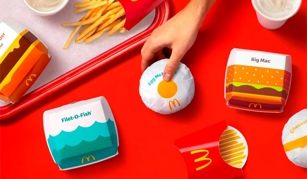 McDonalds branding