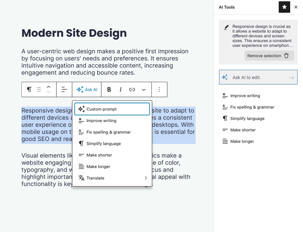 WordPress Builder