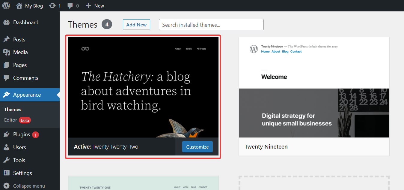 WordPress 5.9