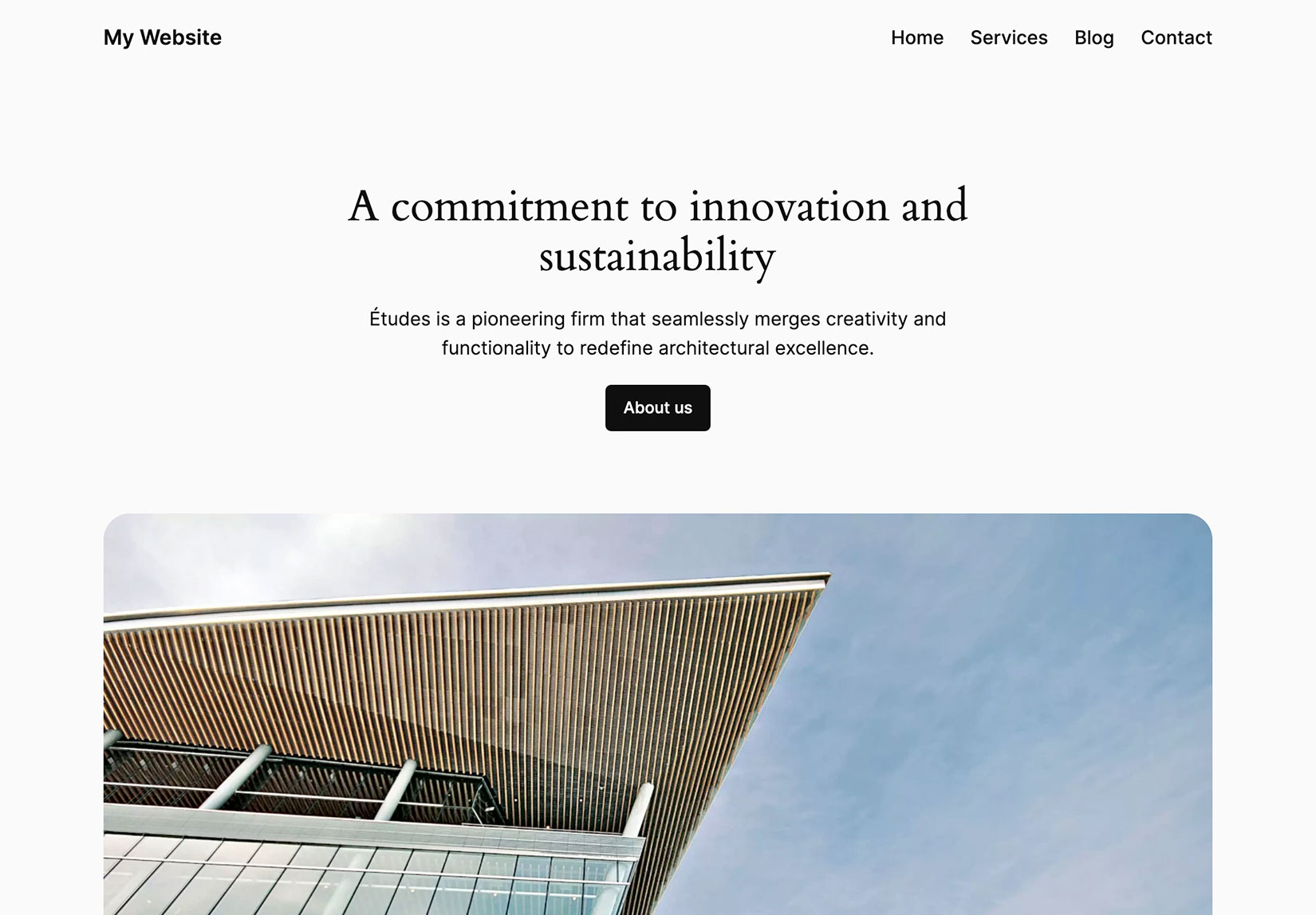 Screenshot of the new Twenty Twenty-Four WordPress theme