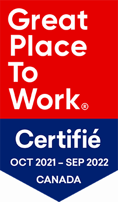 Certificat Great Place to Work