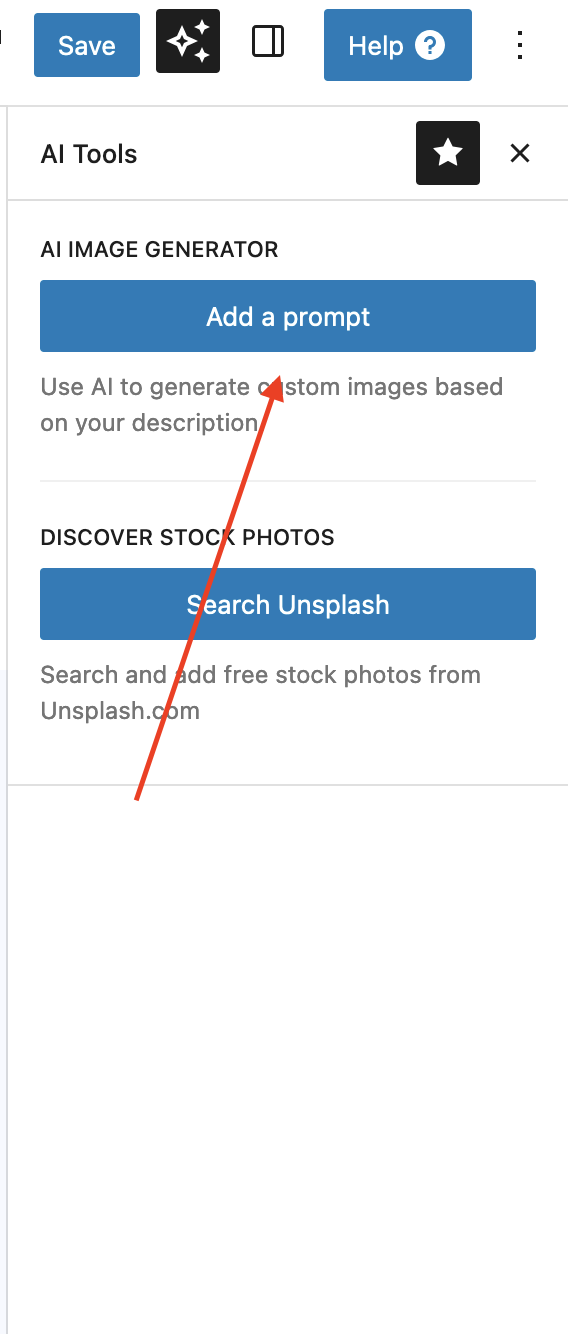 Add Prompt