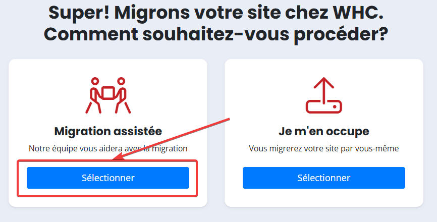 Migration UI